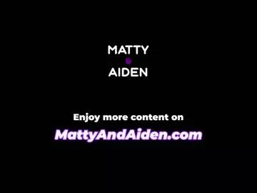 mattyaiden from Chaturbate is Group