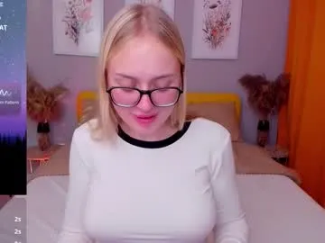 alinaocean — #lovense #blonde #blueeyes #glasses #fuckme