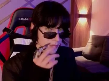 devils_cry_ — Get naked + oil hard  cock [155 tokens left] I'm bad when I'm alone... but worse when you're watching  #twink #young #goth #cumshow #bigcock