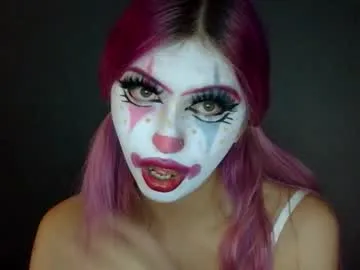 gabygumms — Welcome here Im your BDSM Clown   -Destroy makeup with saliva and do some slaps on face [864 tokens left] #bdsm #goth #18 #petite #smalltits