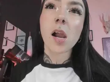 juliet_sourire — Control lovense FREE! in pvt #tattoo #goth #cum #blowjob #tongue