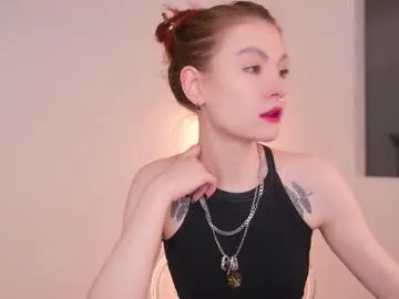 kiraninetails — let's have some fun // GOAL: hi guys [14 tokens left] #longhair #longnails #piercing #redhead #skinny