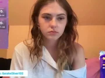 sarahxaoliver1 from Chaturbate is Freechat