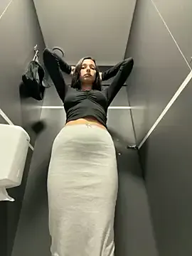 -MiaSweet- — Make pussy wet public restroom omghgg