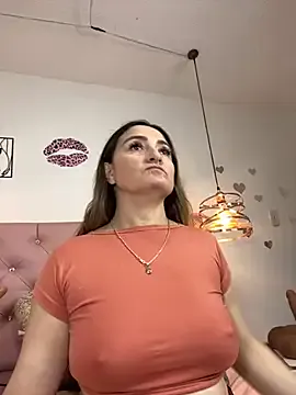 antonella87 — off shirt and oil in tits