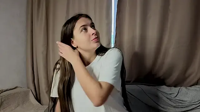 elisa_moon — Gently take off the bra under the top