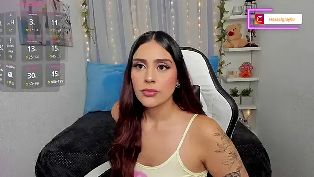 HazzelGray — ride the pillow naked