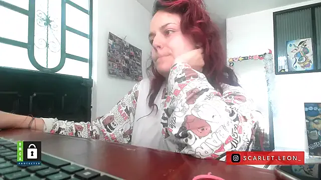 Scarletleon77 — Time to stretch sexily :D haha NAKED