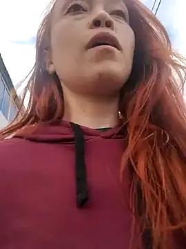 SweetBriana — Play tits in street